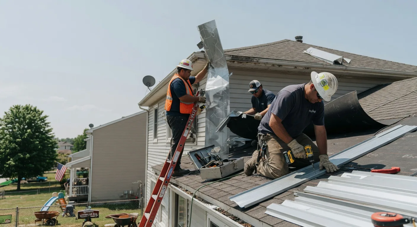Metal Roof Repair in Milnesville, PA